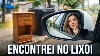 ENCONTREI esse MÓVEL ANTIGO na rua! | Transformação FARMHOUSE! - #diy