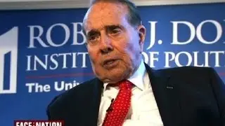 Bob Schieffer thanks Bob Dole for his good manners