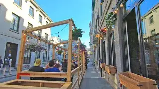 Walking in Old Montreal - Summer 2021 (Notre-Dame Basilica of Montreal)