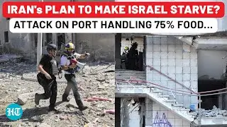 Iran's Real Plan To Starve Israel? Huge Damage After Missiles Hit Port City Handling 75% Food Import