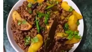 Mazedar ,Chatpata, Shadiyo wala Mutton Keeme Aloo Ki Recipe | Keema Aloo Banane ka Aasan Tarika || 