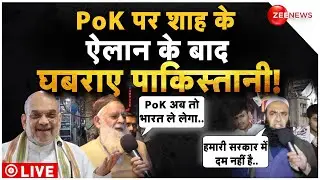 Pakistani People Reaction On PoK LIVE : अमित शाह ने पूरे पाकिस्तान को हिला दिया!| Jammu Kashmir