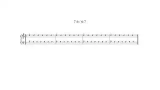 Polyrhythm 7:6 / 6:7