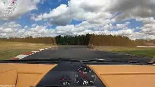 Aston Martin V8 Vantage at Scandinavian Raceway in Anderstorp