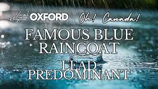 VRO OC Famous Blue Raincoat   Lead Predominant