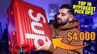 TOP 10 HYPEBEAST PICK UPS OF 2018!! *SUPREME + BAPE + MORE*