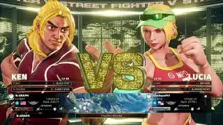 Ken vs Lucia STREET FIGHTER V_20210228084625 #streetfighterv #sfv #sfvce #fgc