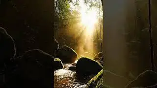Morning Calm in Nature 🌿💧 | Relaxing Forest Water for Stress Relief