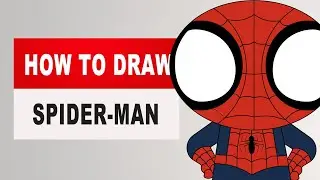How To Easy Draw Chibi Spider-Man | Comics
