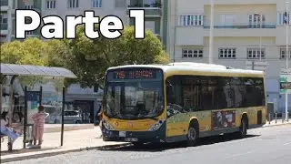 Viagem na linha 716 da Carris de Benfica até Alameda D. Afonso Henriques (parte 1)