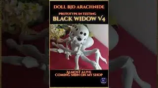 Doll Bjd Black Widow Spider Stl By Print3DBurton