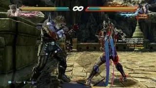 TEKKEN 7|MASTER RAVEN EPIC COMBO 132 DMG