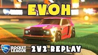 Evoh Ranked 2v2 POV #35 - Evoh & Daniel VS xel & guh - Rocket League Replays