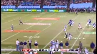 Jerod Zaleski LS #82 Montreal Alouettes Nov 1 2013   Presented by Centre 68