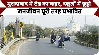 Moradabad News: मुरादाबाद में ठंड का कहर, स्कूलों में छुट्टी, जनजीवन पूरी तरह प्रभावित