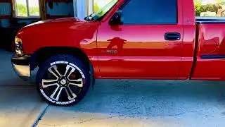 Tire Stickers on Silverado