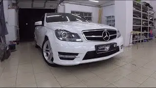 Ремонт фар Mercedes C204
