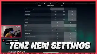 SEN TenZ new settings before iceland