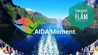 ERSTANLAUF / AIDANOVA AM 06.06.2022 // ZUSAMMENARBEIT MIT PORT OF FLÅM DROHNENAUFNAHMEN
