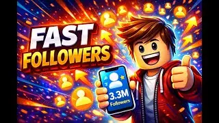 *EASY* HOW TO GET FOLLOWERS FAST ROBLOX