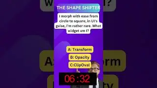 master of transformation: Unveiling Flutter's Mystical Widget, The Shape Shifter #flutter   #shots