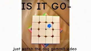 The Gan 460 M pro V2 magnetic 4x4 magic Rubik&rsquo;s cube Gan puzzle all ages brain puzzle unboxing.