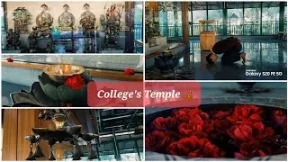 ABESIT College's Temple Tour || Best place for peace|| #students #engineering #trending #temple