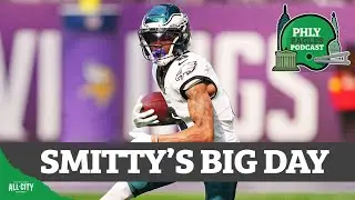 Fran Duffy explains how DeVonta Smith DOMINATED in the Eagles&rsquo; Week 7 win