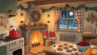 A 1920s Cottage Kitchen at Christmas &mdash; Another Room Where the Smell of Spice, Fresh Buns
