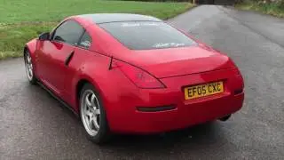 350z Wrap - 3M Dragon Fire Red