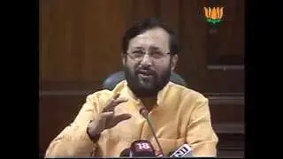 BJP Press: Budget & Parliament Session: Sh. Prakash Javadekar: 07.05.2012