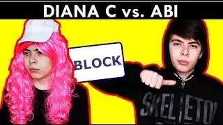 DIANA C vs. ABI - BLOCK PE INSTA  (Trailer parodie)