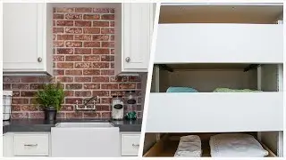 75 White Laundry Room With Multicolored Backsplash Design Ideas You'll Love ⭐️