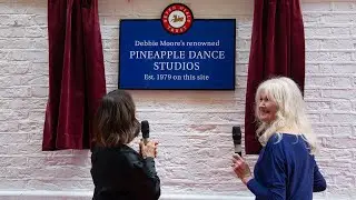 Unveiling Seven Dials People's Plaque for Pineapple Dance Studios