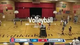 2015-10-20 Volleyball @Home VS Pe Ell