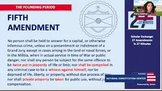 Scholar Exchange: Amendment Review: 27 Amendments in 27 Minutes (All In Level)
