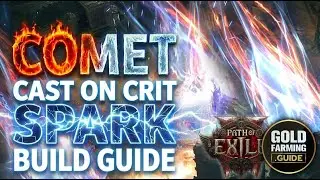 Comet Cast on Crit Endgame Build Guide - Spark Pathfinder Destroys Everything PoE 2 Path of Exile II