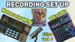 Maonocaster AM200, Debra Mixer & Fifine Tank 3 - Sample recording