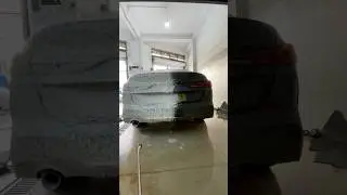 BMW Deep Foam Wash & Polishing &ndash; Extreme Transformation! #shorts