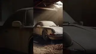 Barn-find Porsche 911 Carrera RS (German Classic) #ia #cars #shorts  #shortsviral #fyp #clasiccars