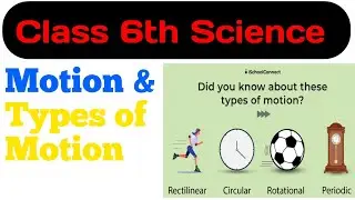 Motion | Types of motion | class 6th Science | Super easy Explanation | Linear | Periodic 