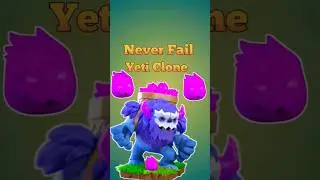 Th17 dragon attack yeti clone #clashofclans #coc #shorts
