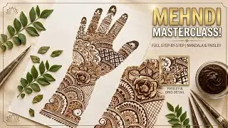 practice henna mehndi with shifa's mehndi