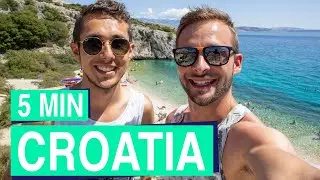 Croatia in 5 minutes ☀🙂 Dubrovnik, Zagreb, Krk Island and more