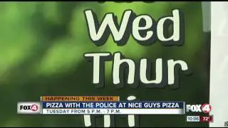 Pizza with Cape Coral Police