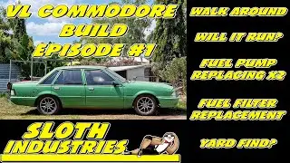 VL Commodore Build - Episode #1 - Walk Around, Will it run?, Replace Fuel Pumps, Fuel Filter & More!