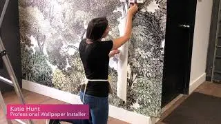 Amazing Wallpaper Installation (Over 5.5 Million Views on Instagram)
