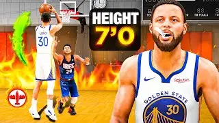 This 7’0 STEPH CURRY Build is UNSTOPPABLE in Random Rec (NBA 2K26)
