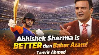 Abhishek Sharma is Better Than Babar Azam-Tanveer Ahmed😂#abhisheksharma#babarazam#bangladeshcricket 
