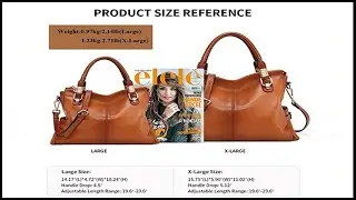 Best ladies purse | Women's handbags | Kattee Women's Genuine Leather Purses and Handbags